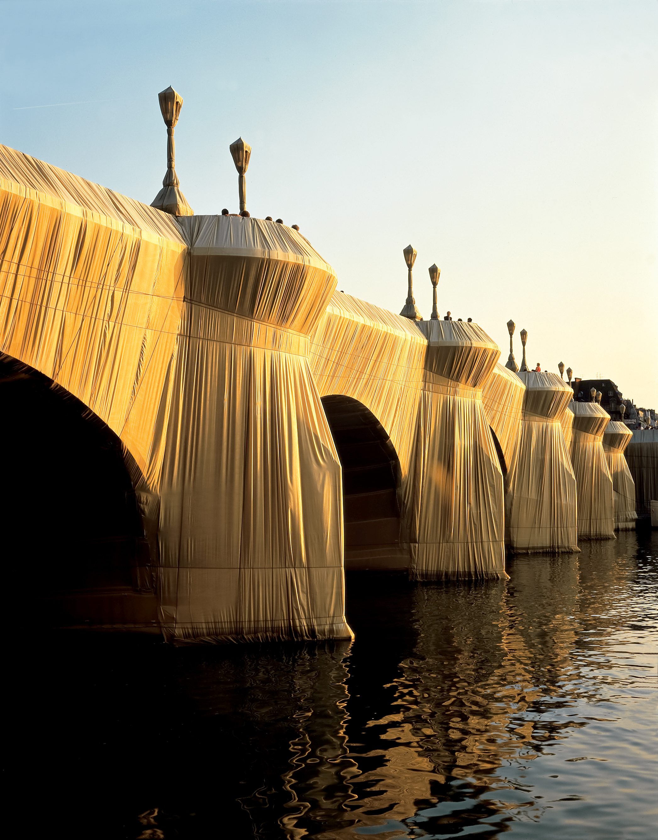 Christo and Jeanne-ClaudeThe Pont Neuf Wrapped, Paris, 1975-85Paris, 1985