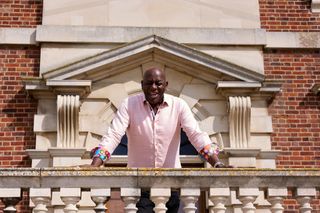 Ainsley's greets you each week from a fab stately home.