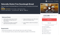 Naturally Gluten Free Sourdough Bread | Was $39.99, now $11.99
