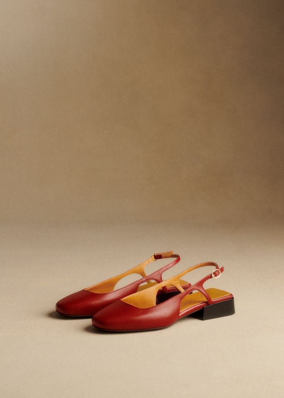 Livie Babies - Smooth Red - Sheep Leather - Sézane