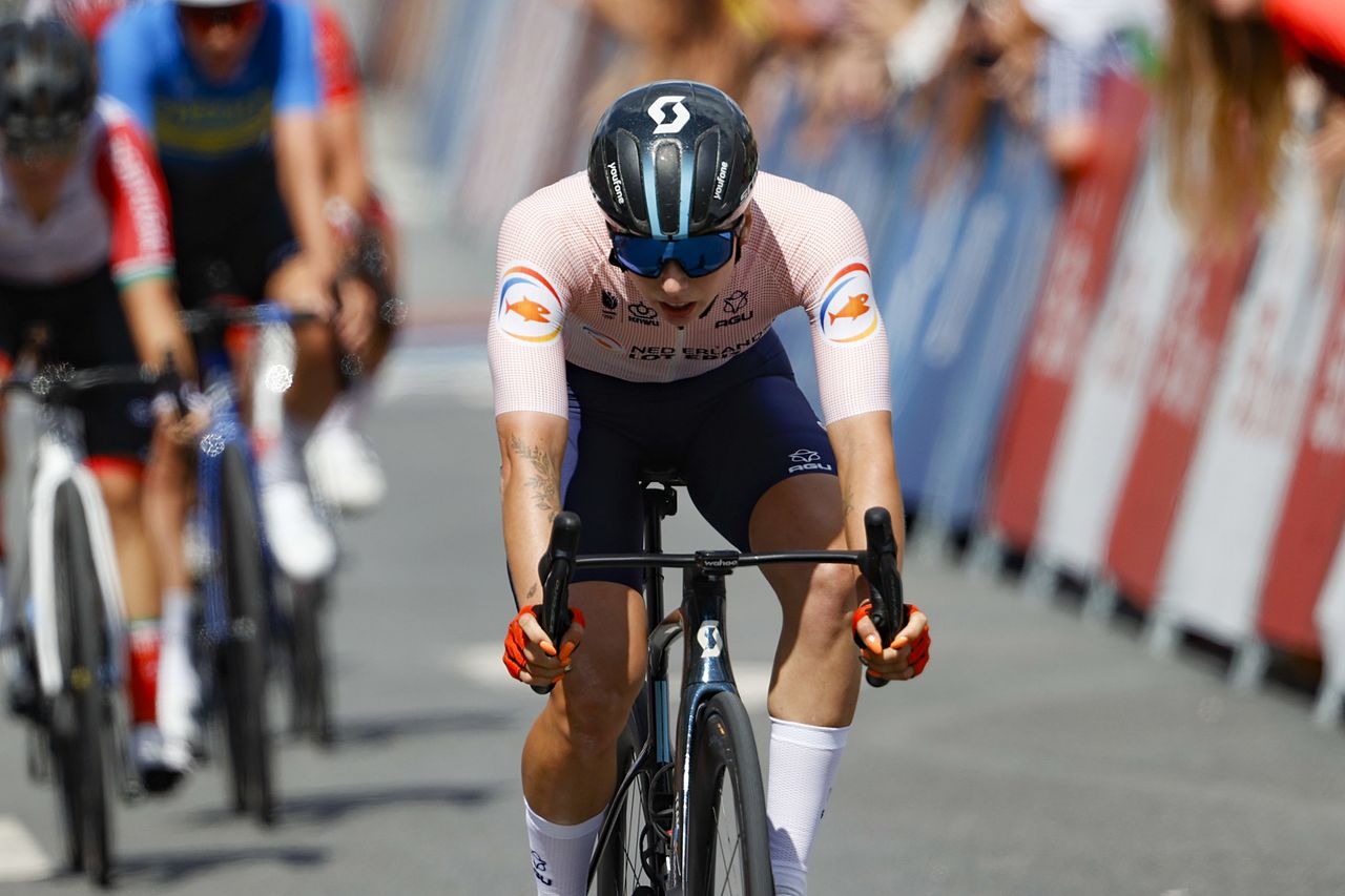 European Championships Munich 2022 - 2022 UEC Road Elite European Championships - Women's Road Race - 21/08/2022 - Netherlands - photo Ivan Benedetto/UEC/SprintCyclingAgency&Acirc;&copy;2022