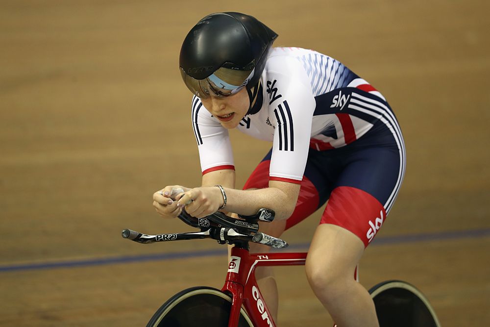 Emily Nelson (Great Britain) in the women's pursuit