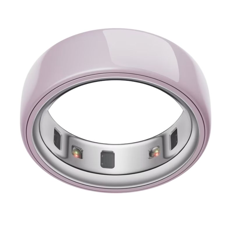 Oura Ring 4 ceramic in petal pink