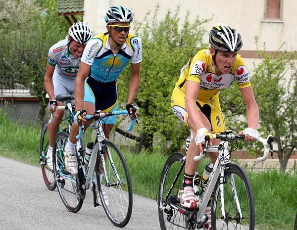 Spain's Alberto Contador (Astana) is looking to be a serious GC Giro d'Italia threat.