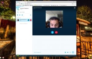 can i make a video call on web skype
