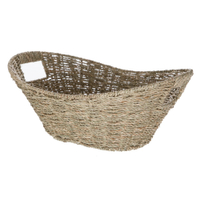 Natural seagrass basket from Walmart