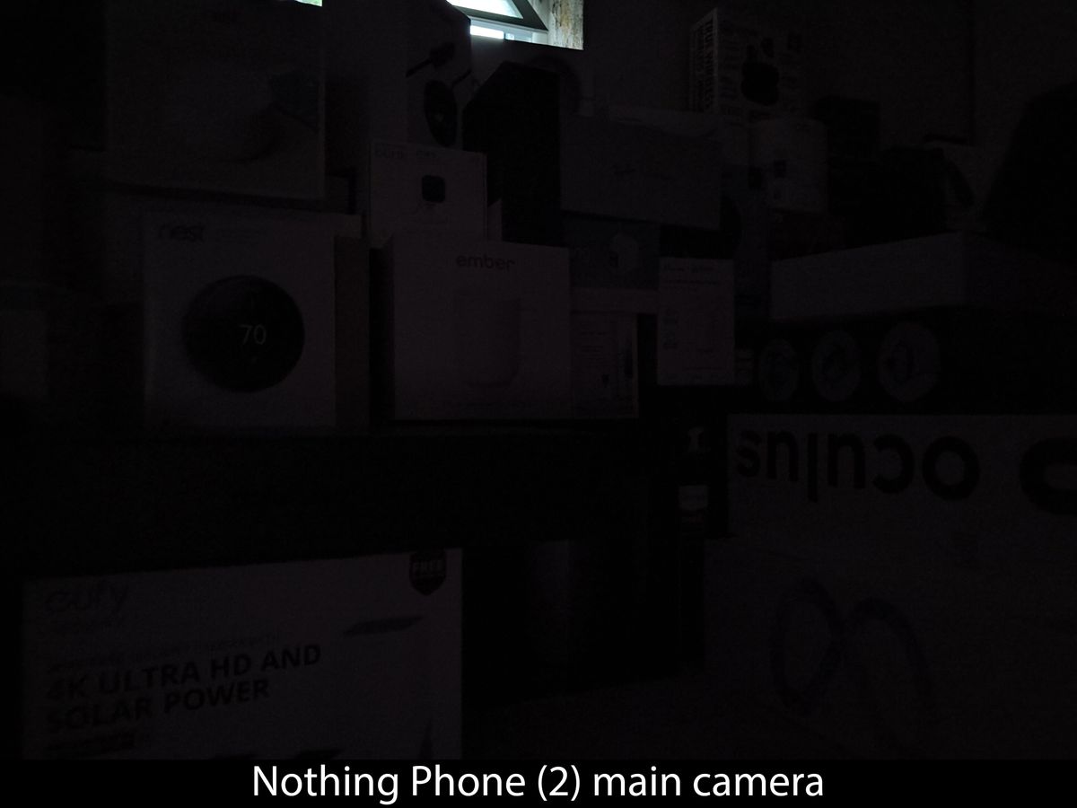 Nothing Phone (2) low light camera samples