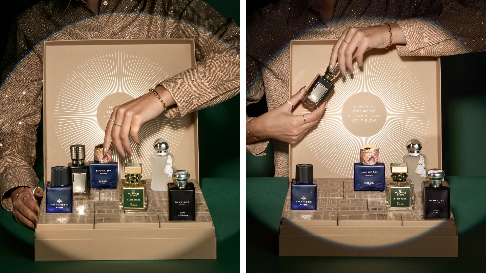 Harrods 12 Days of Fragrance Advent Calendar 2025 unboxing