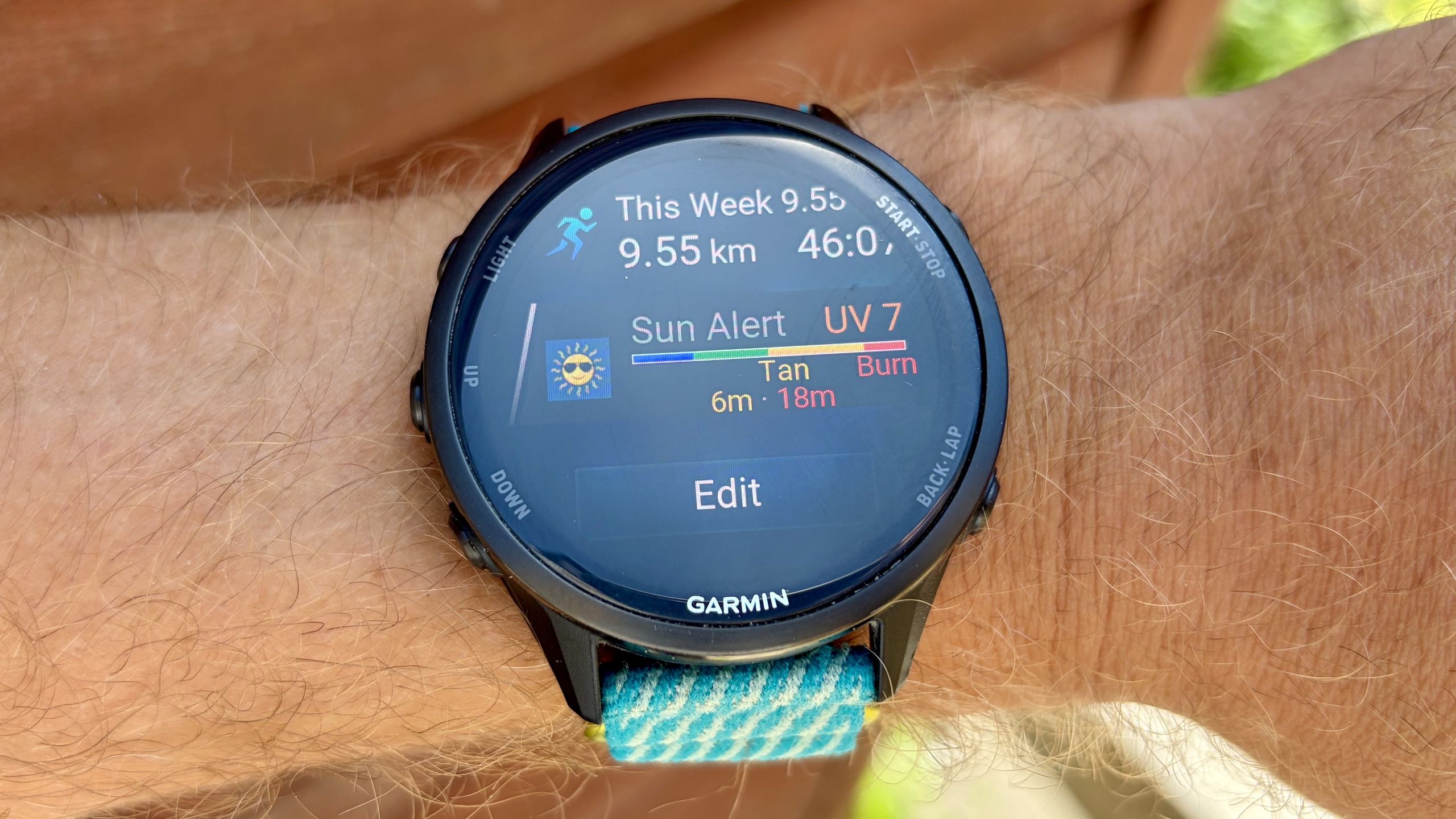 This Garmin app is helping me avoid sunburn during the heatwave, and it’s completely free
