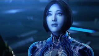 Cortana in halo 5 guardians cutscene