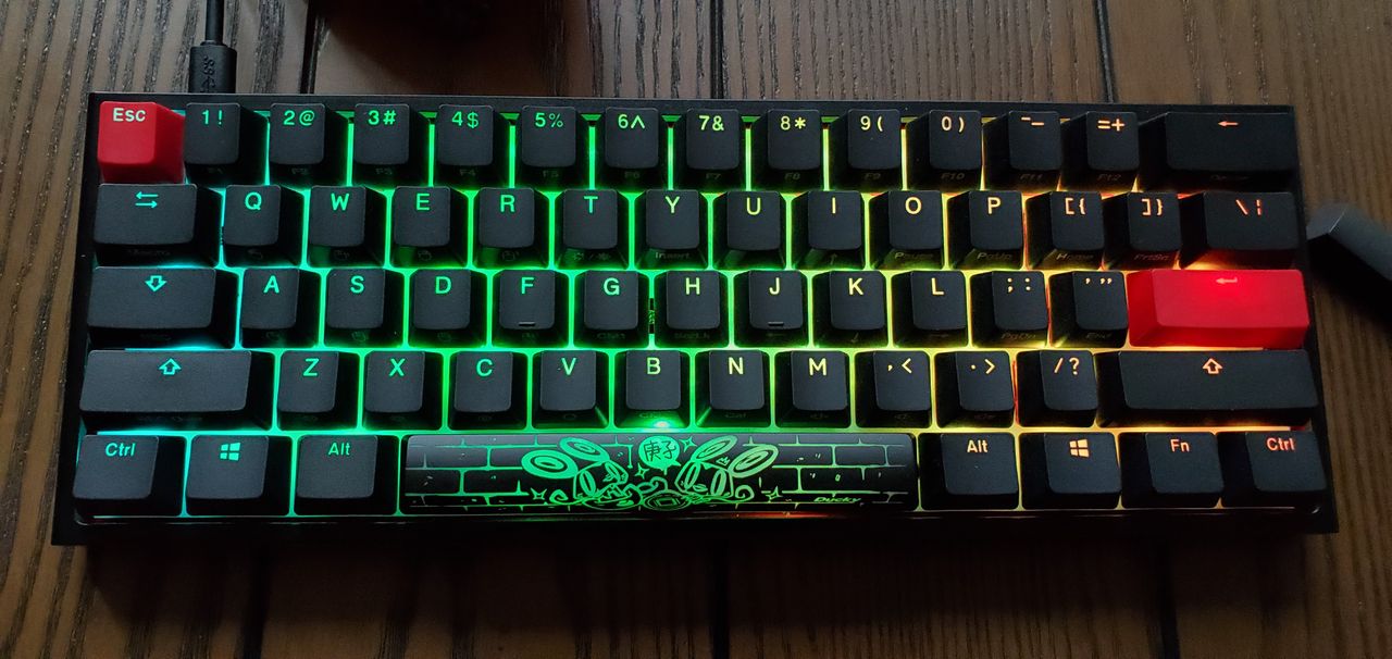 HyperX x Ducky One 2 Mini Gaming Keyboard Review: 60% Linear