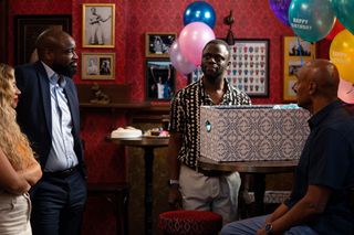 EastEnders spoilers, Anna Knight, Junior Knight, Kojo Asare, George Knight
