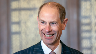 Prince Edward, The new Duke of Edinburgh is seen at the City Chambers in Edinburgh to mark one year since the city's formal response to the invasion of Ukraine on March 10, 2023 in Edinburgh, Scotland