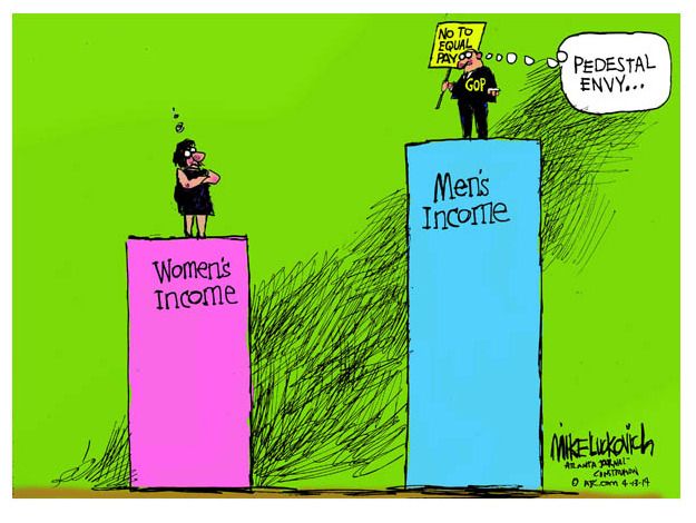 Editorial cartoon income inequality