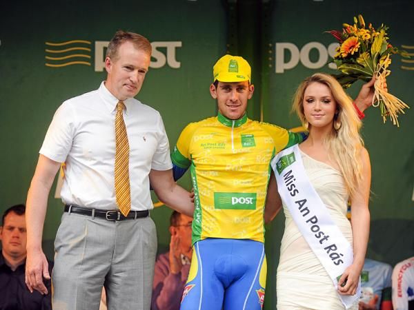 Race leader Pirmin Lang (Atlas Jakroo)
