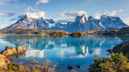 Lake Pehoe, Torres Del Paine, Patagonia, Chile