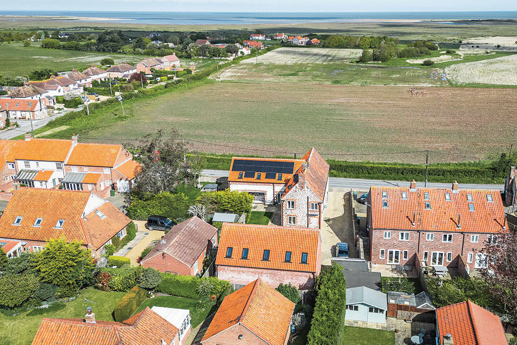 properties for sale for around £2 million - Old Farm, Thornham, Norfolk.