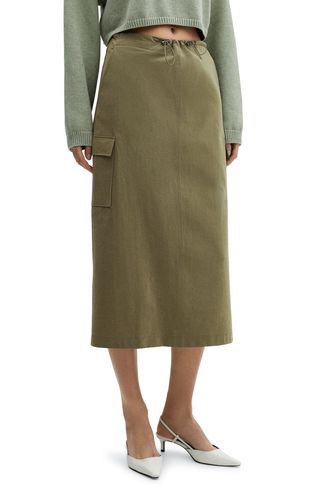 Bengala Cargo Midi Skirt