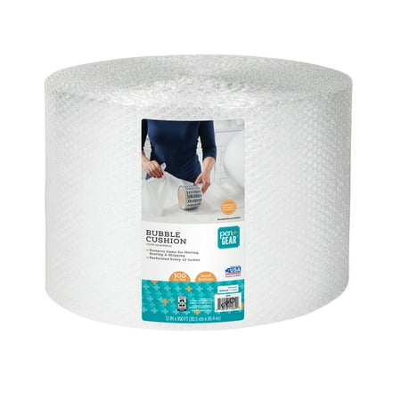 Pen+gear 12&amp;quot; X 100&#039; Bubble Wrap Roll, 3/16&amp;quot; Bubbles
