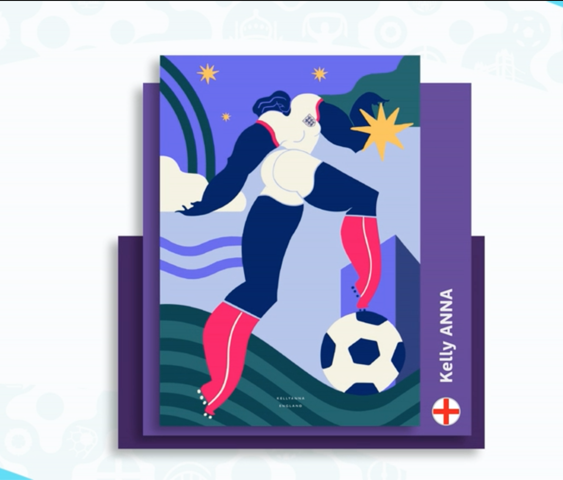 England's poster