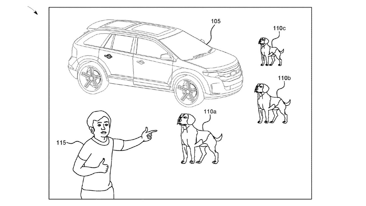 Ford Holographic Patent