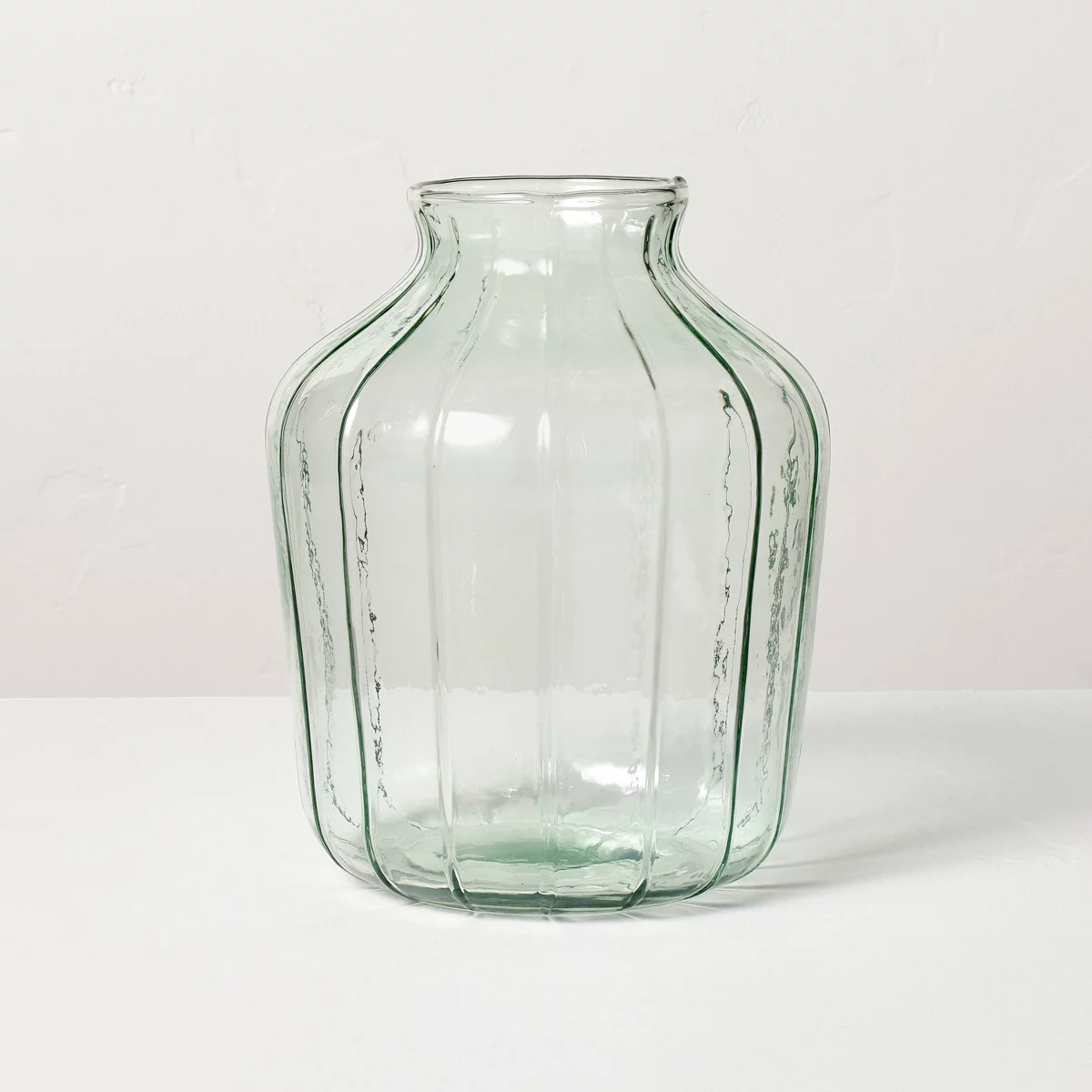 Ribbed Glass Decorative Flower Vase - Hearth U0026 Hand&amp;trade; With Magnolia