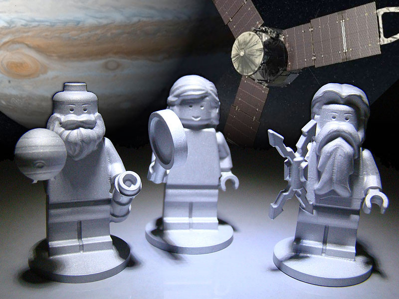LEGO Figures Flying On NASA Jupiter Probe | Space