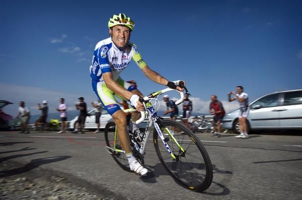 Ivan Basso grits it out.