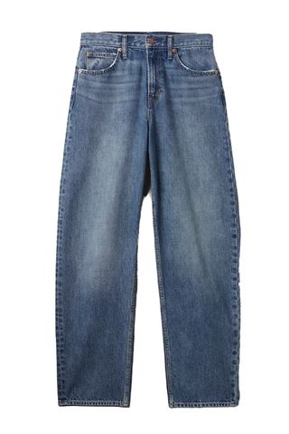 High Rise Barrel Jeans