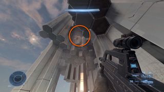 Halo Infinite campaign Skulls Fog Skull ceiling cave