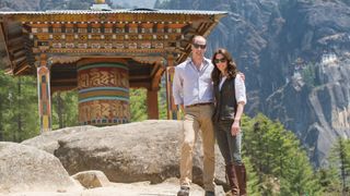 Prince William and Kate Middleton in Bhutan