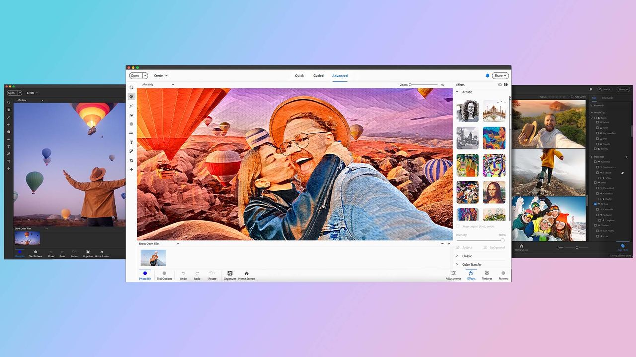 Adobe Photoshop Elements 2024 web app