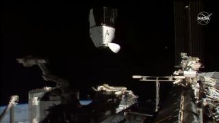 Second crew astronauts aboard the SpaceX Crew Dragon Endeavor transported the spacecraft to another docking port on the International Space Station on July 21, 2021 to make way for a new commercial space taxi, Boeing's Starliner spacecraft, which will launch on July 30.