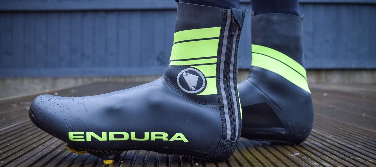 Endura Road overshoe Hi viz