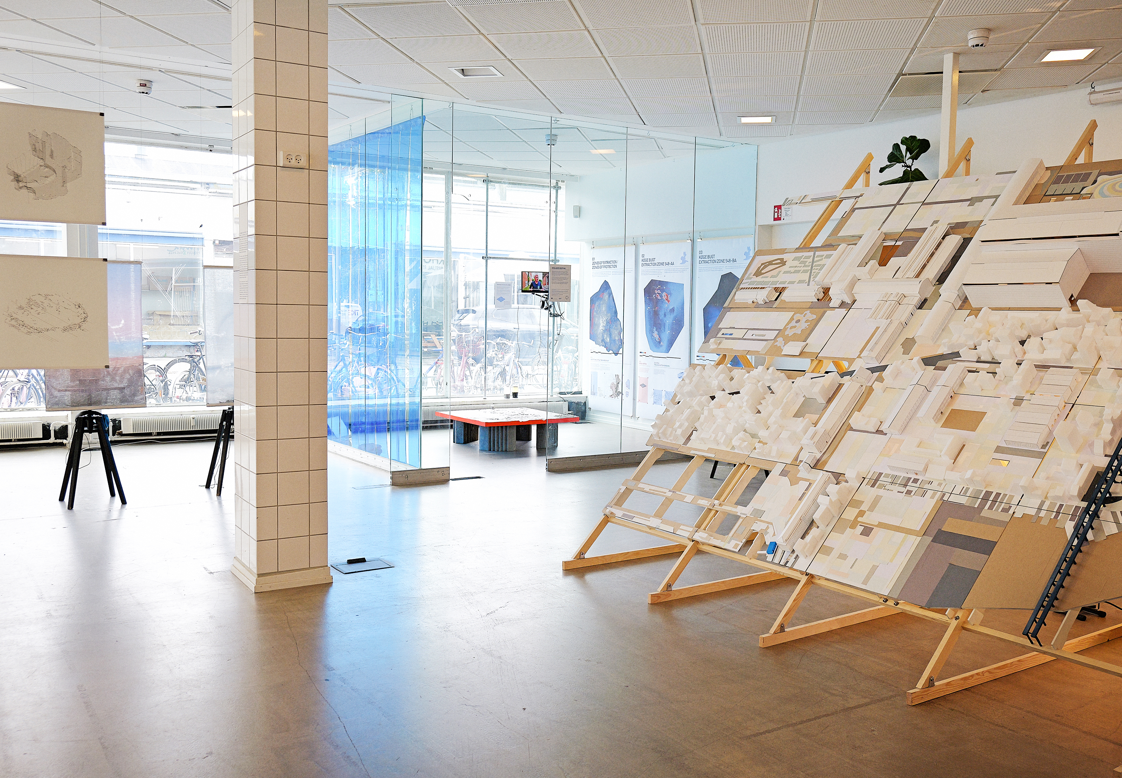 view of Copenhagen architecture week 2025 &#039;slow down&#039; exhibition