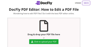 Docfly landing page