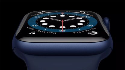 Apple Watch microLED display