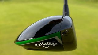 Photo of the toe of the Callaway Elyte Triple Diamond Driver