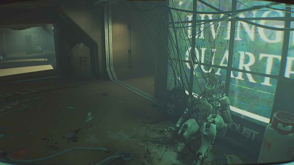Routine sci-fi horror game