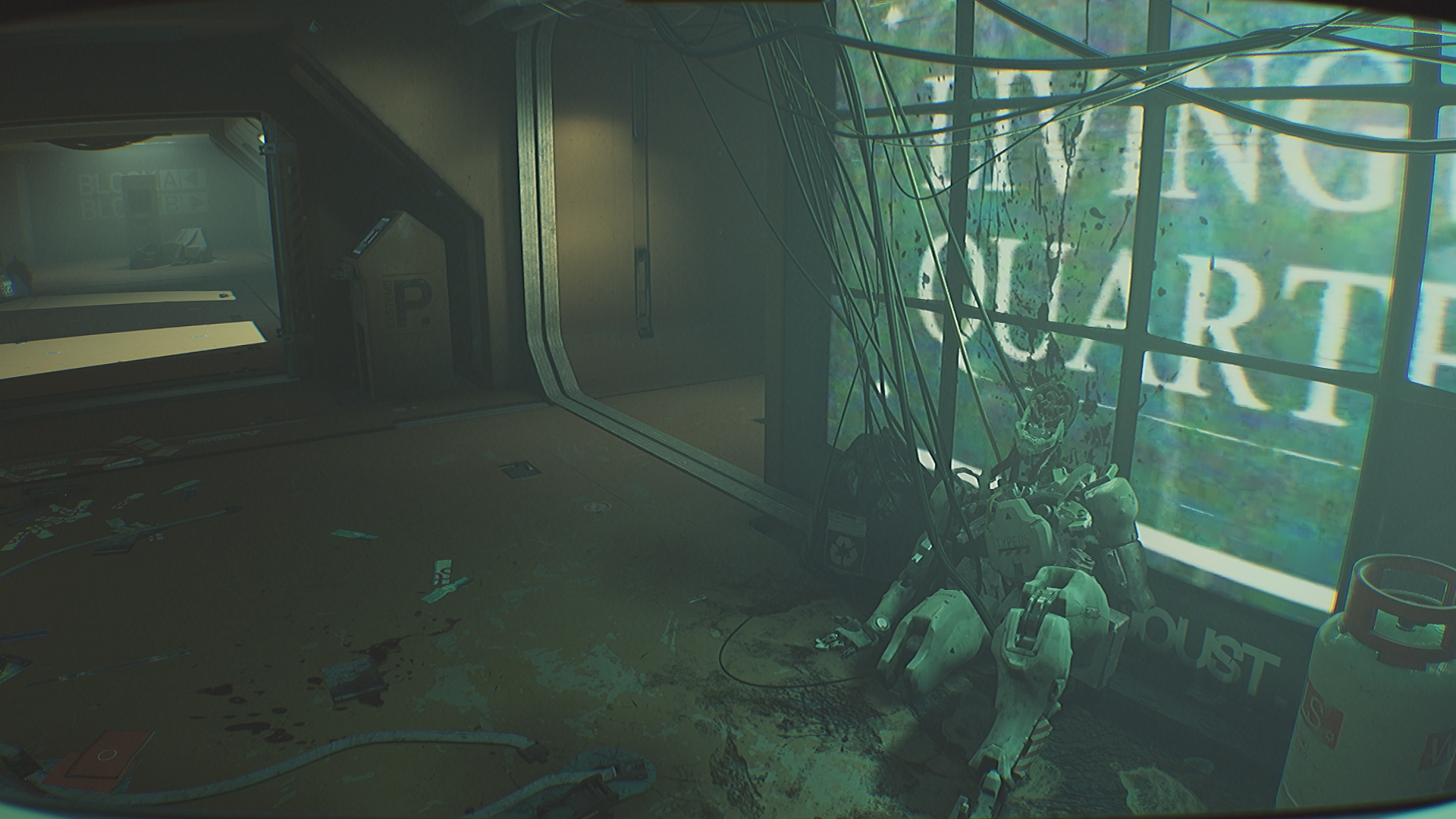 Routine sci-fi horror game