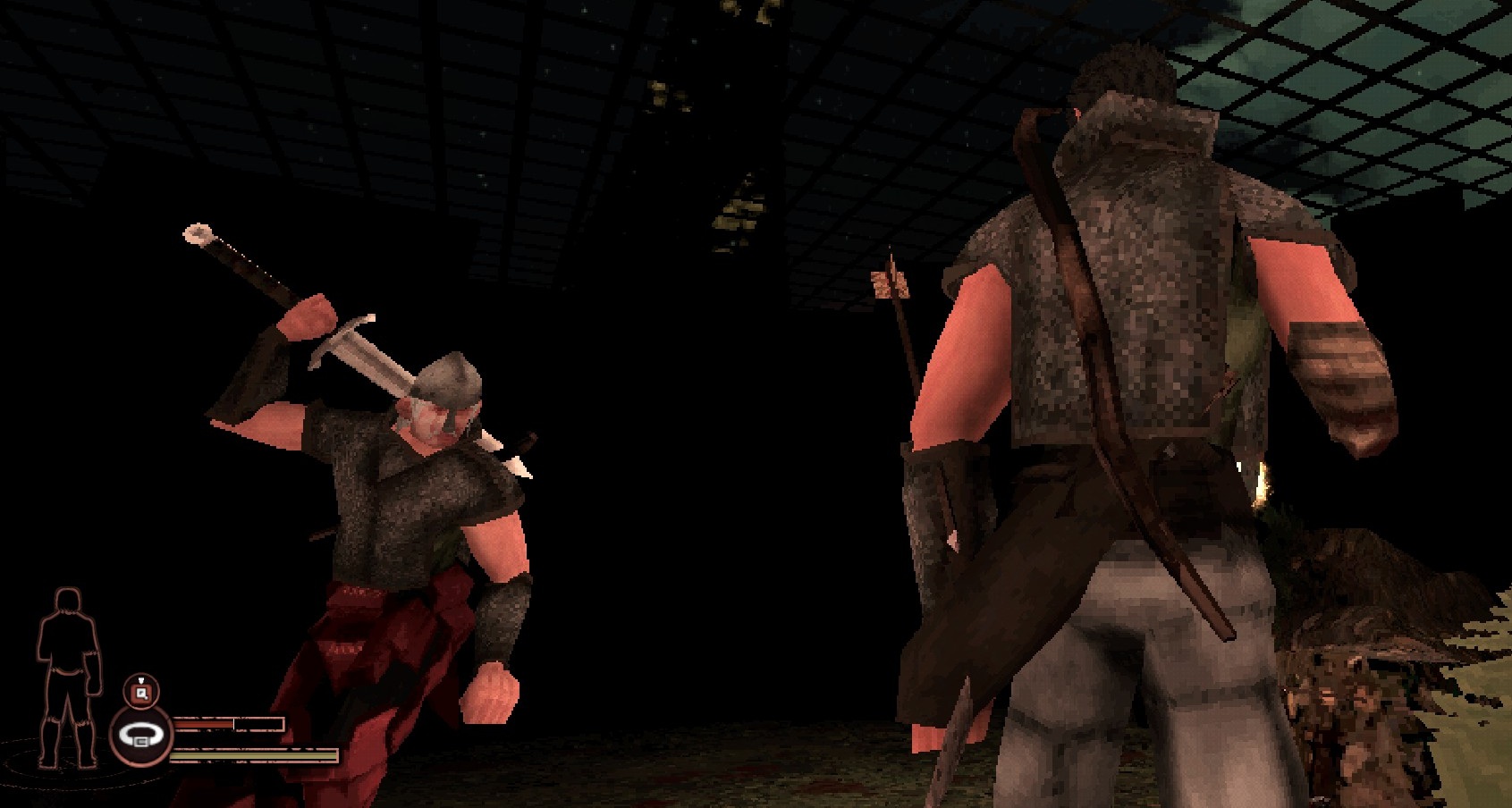 Sword Hero screenshot showing knight approaching player with missing arm