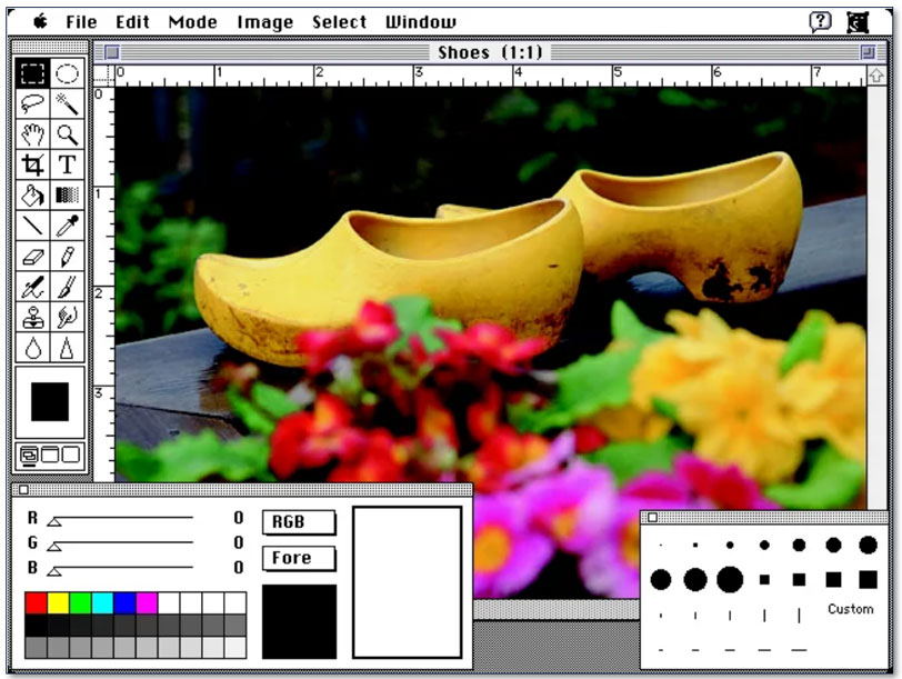 old photoshop