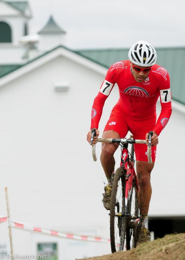 Jesse Anthony (World Bicycle Relief) was a surprise entry today