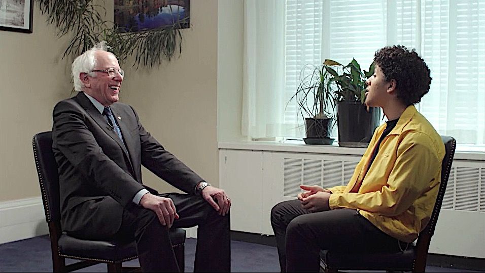 The Daily Show talks socialism with Bernie Sanders