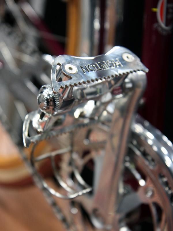Custom pedals, really? Well, close. New old stock Campagnolo Euclid bodies are augmented with custom machined cages and custom made half-clips from King Cage.
