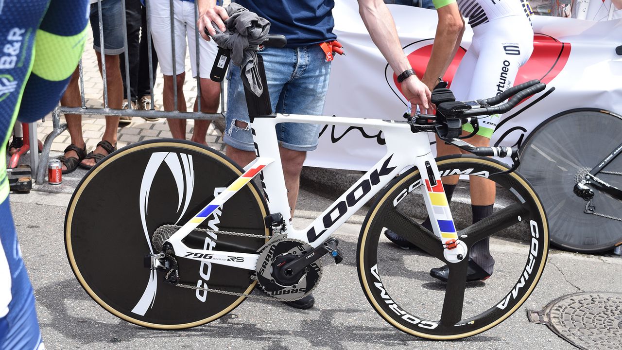 Fortuneo-Samsic's eye-catching Look time trial machine