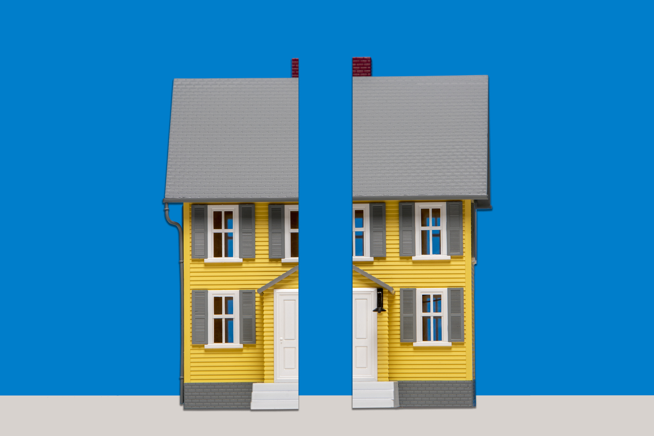 property split in two