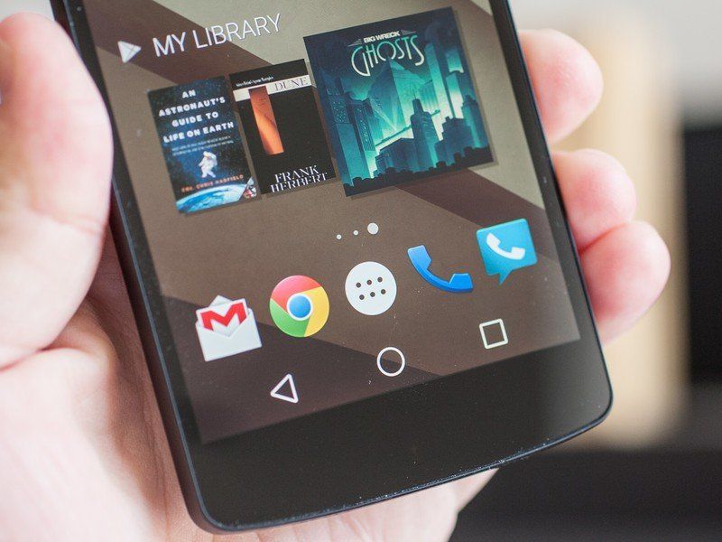LG Nexus 5 &mdash;&nbsp;New buttons coming in Android L