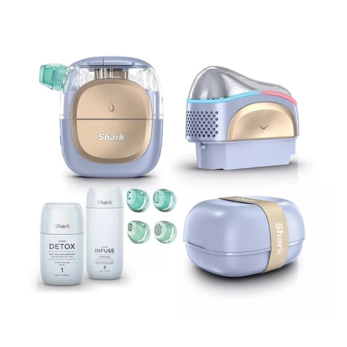 Shark FacialPro Glow + Depuffi At Home Facial