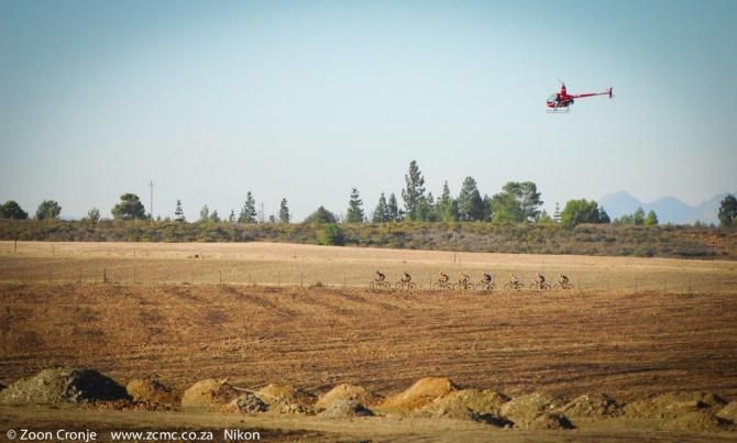 The eight leaders formed in the first 20km
